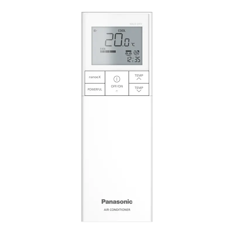 PANASONIC KIT-XZ20-ZKE Etherea 2,0 kW - nástěnná jednotka, stříbrná